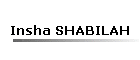 Insha SHABILAH